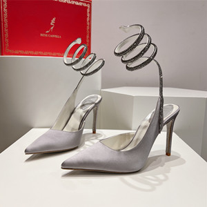 rene caovilla 7.5cm/9.5cm cleo pump shoes